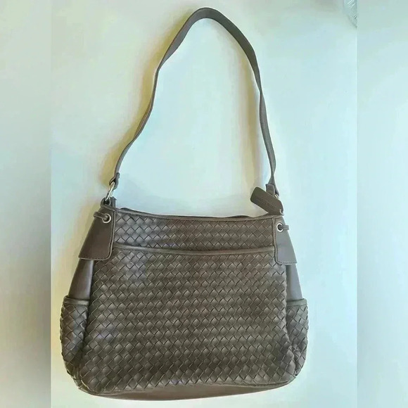 St. Johns Bay Genuine Leather Shoulder purse - Picture 5 of 9